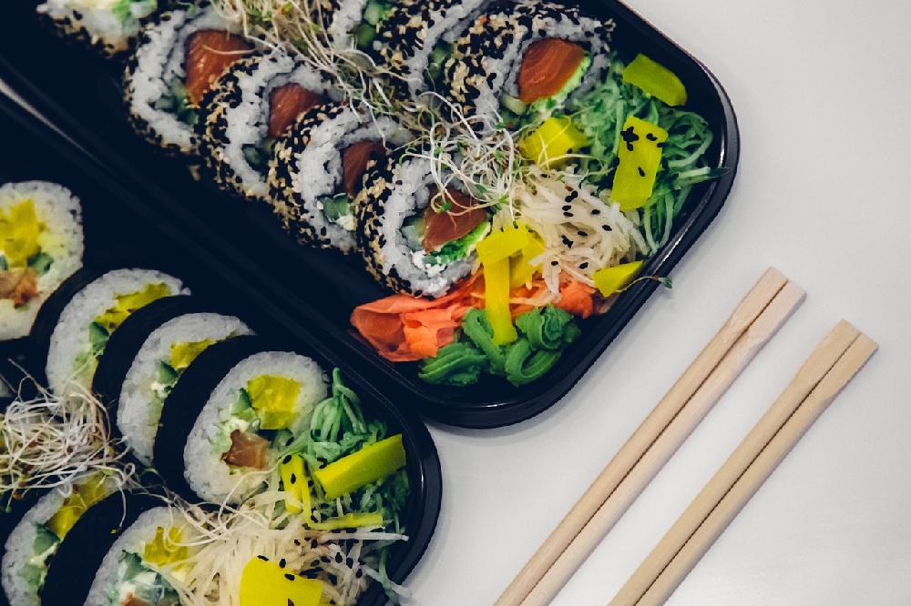 Sushi bogactwo witamin i minerałów.